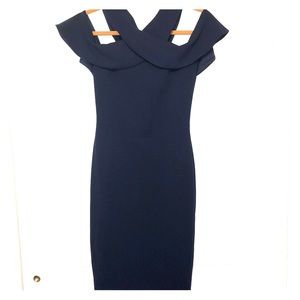 Navy Midi Dress